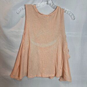 Women's Peach sleeveless Free People Top Size XS